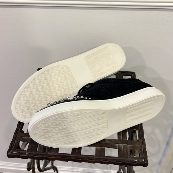 NWOT | Black & Bling Sneakers - Picture 6 of 6